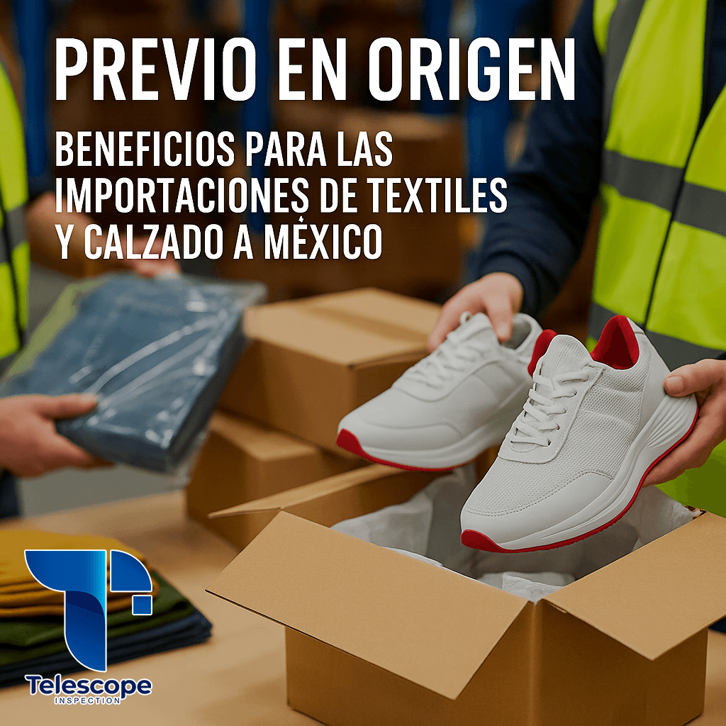 El valor del Previo en Origen para importadores de textiles y calzado en México